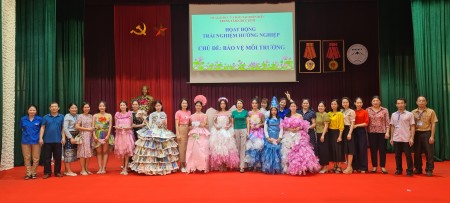 HOẠT ĐỘNG TRẢI NGHIỆM, HƯỚNG NGHIỆP VỚI CHỦ ĐỀ “BẢO VỆ MÔI TRƯỜNG”