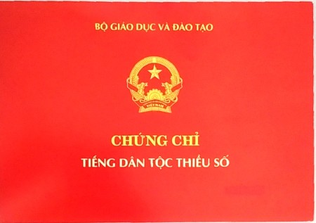 Quyết định công nhận Tiếng Mông K64