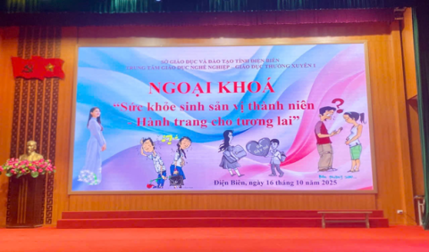 Tổ chức Ngoại khóa chủ đề “Sức khỏe sinh sản vị thành niên - Hành trang cho tương lai”