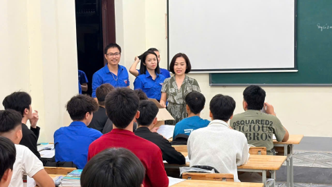 Trung tâm GDNN-GDTX 1: Tiếp sức mùa thi từ những điều giản dị