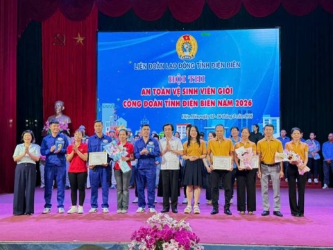 Công đoàn Trung tâm GDNN-GDTX 1 tham gia Hội thi An toàn vệ sinh viên giỏi năm 2026
