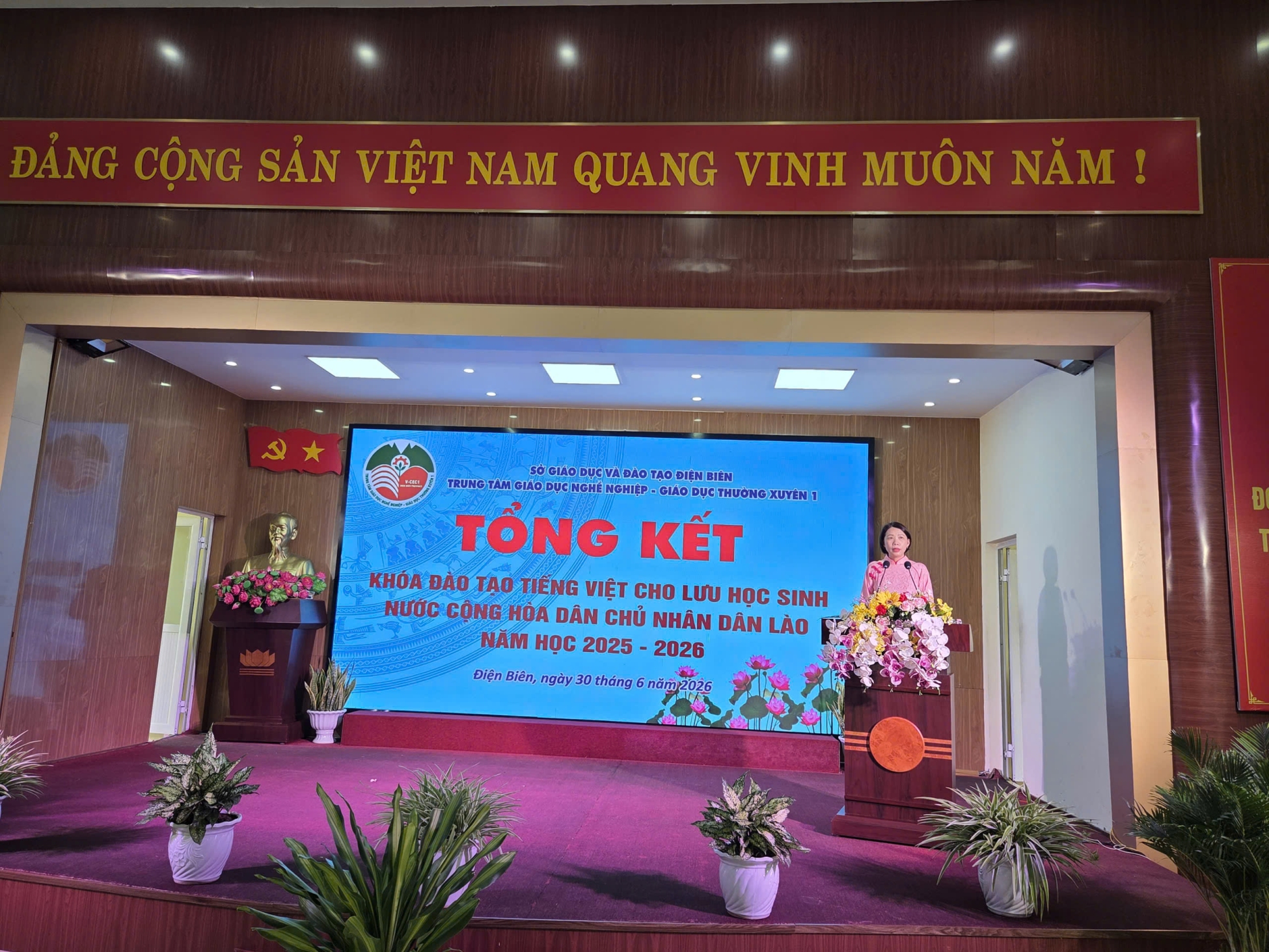 (Ảnh đc Phạm Thị Duyên – Phó Giám đốc Trung tâm)