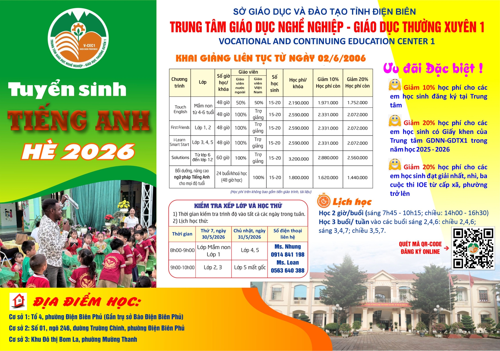 TỜI RƠI HÈ TRUNG TÂM 2026